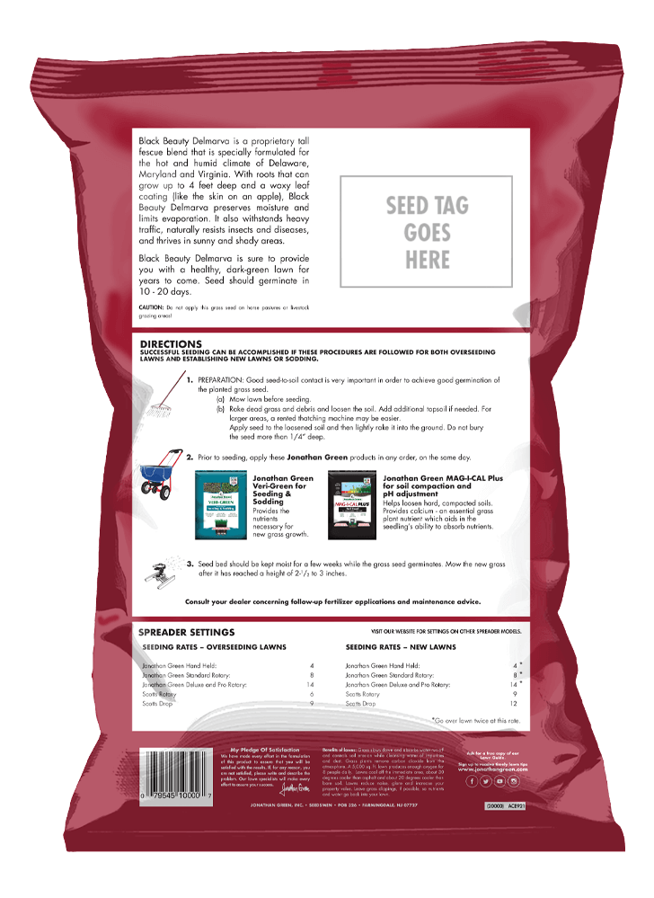 Jonathan Green Black Beauty Delmarva Mix 3 lb