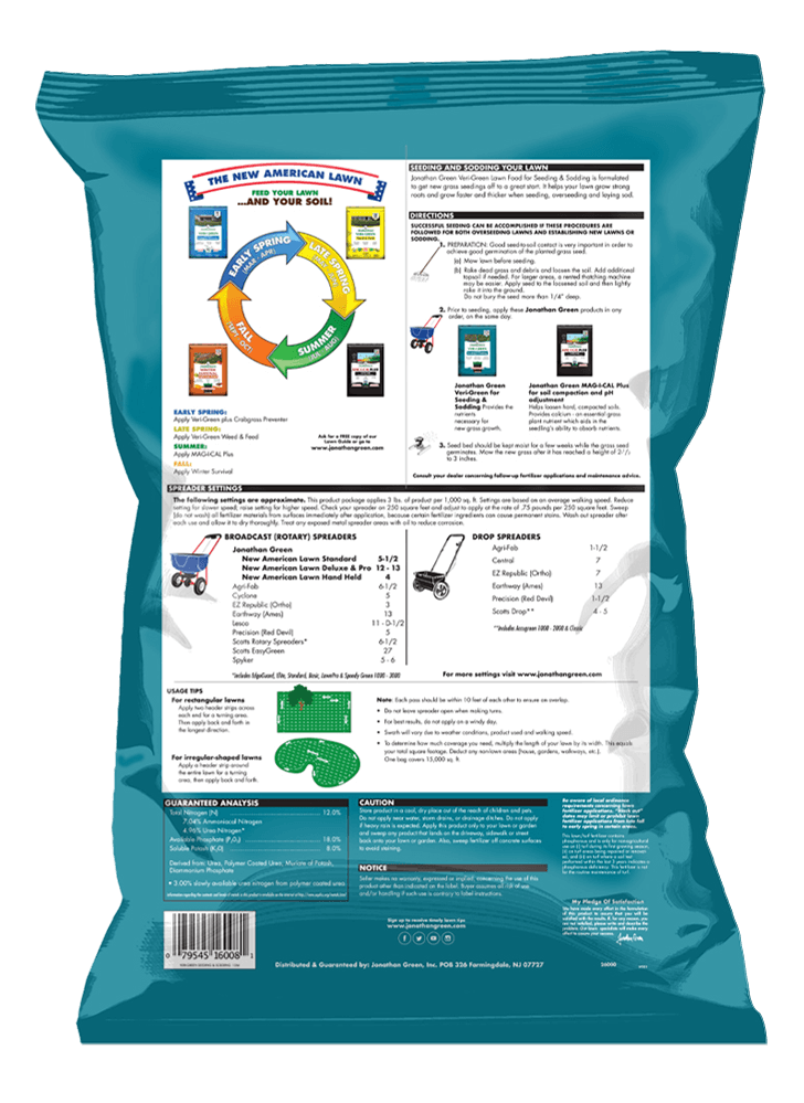 Jonathan Green, Veri-Green Seeding & Sodding 12-18-8 5M