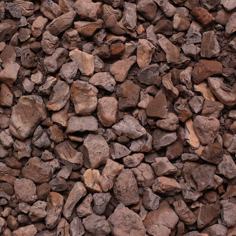 Bagged Stone, Autumn Red 3/4"