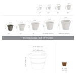 Load image into Gallery viewer, Brunello 27'' Weathered Terracotta