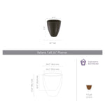 Load image into Gallery viewer, Delano 16" Tall Mocha