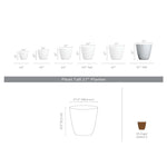 Load image into Gallery viewer, Pleat 27" Tall, Alpine White