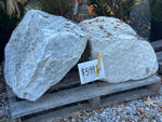Load image into Gallery viewer, Boulder, White Marble Medium Large-2 Piece