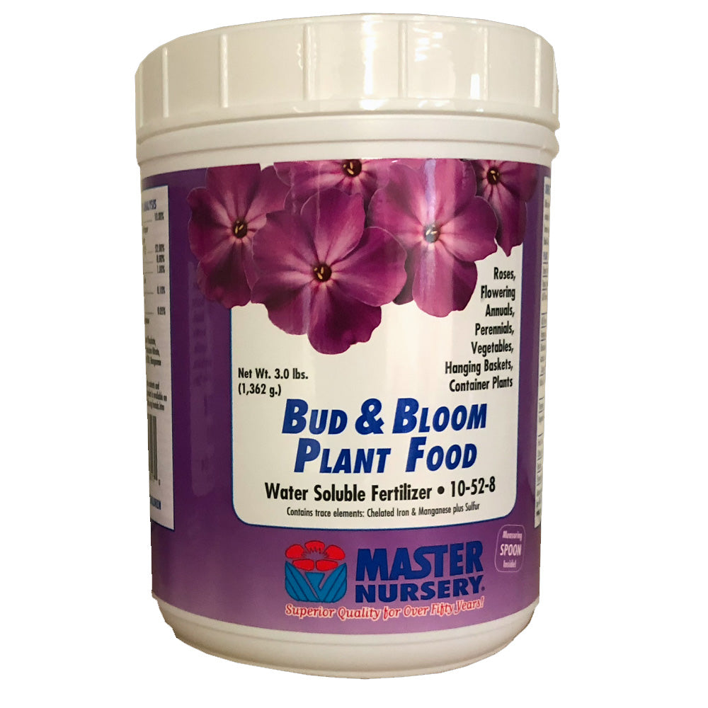 fertilizer for nursery plants Master Nursery Bud & Bloom 1.5# – Greenwood Creek Nursery