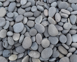 Load image into Gallery viewer, Bagged Stone, Mexican Beach Black 1"-2"