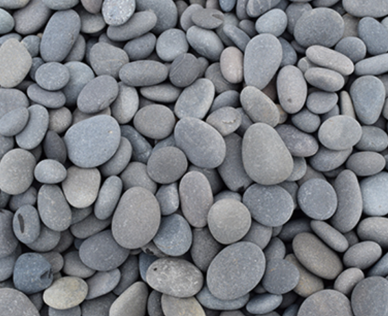 Bagged Stone, Mexican Beach Black 1"-2"