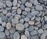 Load image into Gallery viewer, Bagged Stone, Mexican Beach Black 1/2"-1"