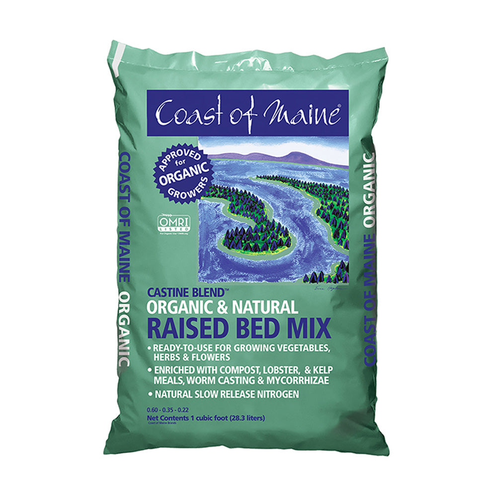 Organic Raised Bed Mix 1 CF Greenwood Creek Nursery