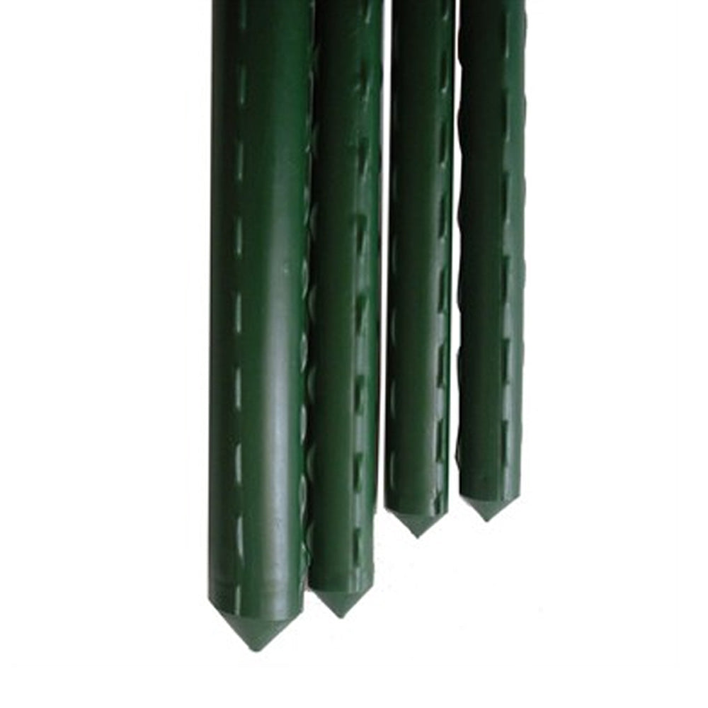 Steel Stake 4' Green Vinyl