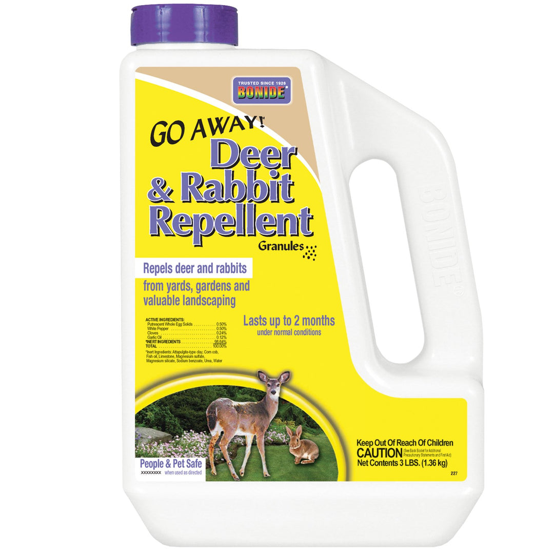 Bonide® Go Away!® Deer &amp; Rabbit Repellent, 3lb