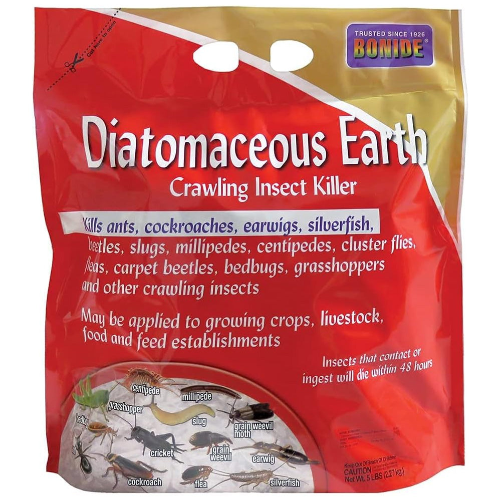 Bonide Diatomaceous Earth Crawling Insect Killer, 5 lbs.