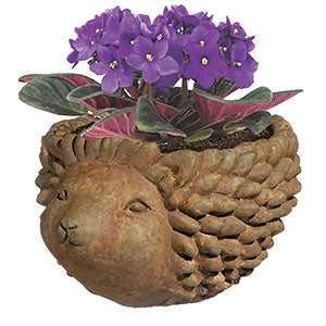 Classic Concrete Buddies, Hedgehog Rust Lg