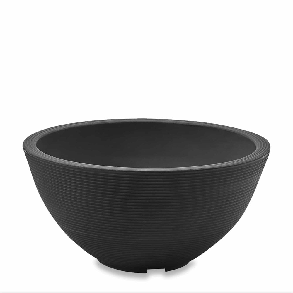 Delano 16" Bowl Caviar Black