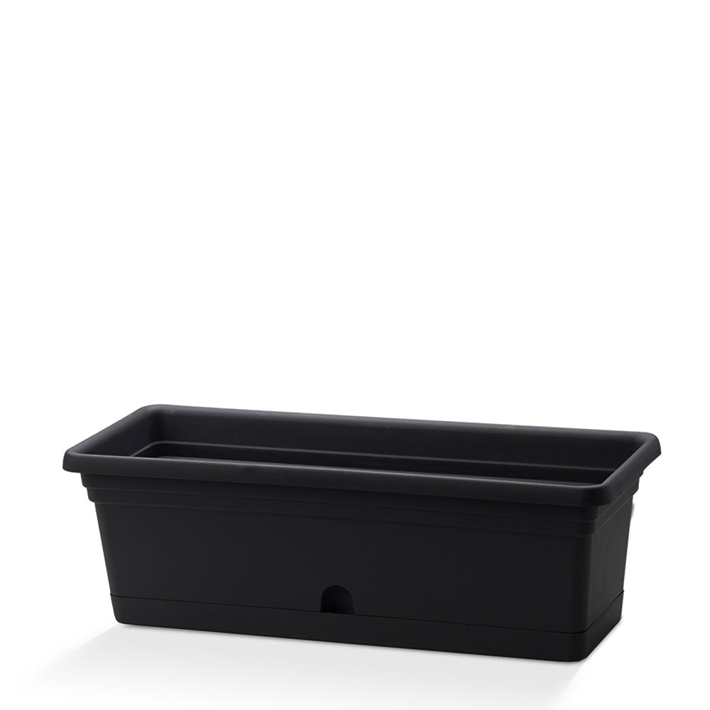 Emma Rectangular 16"x8", Black