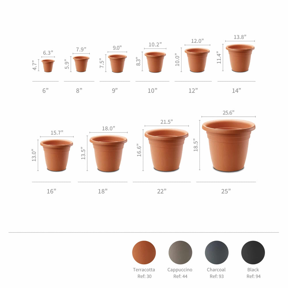 Emma 25" Terracotta