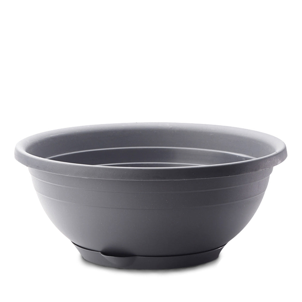 Emma 12" Hanging Bowl Charcoal