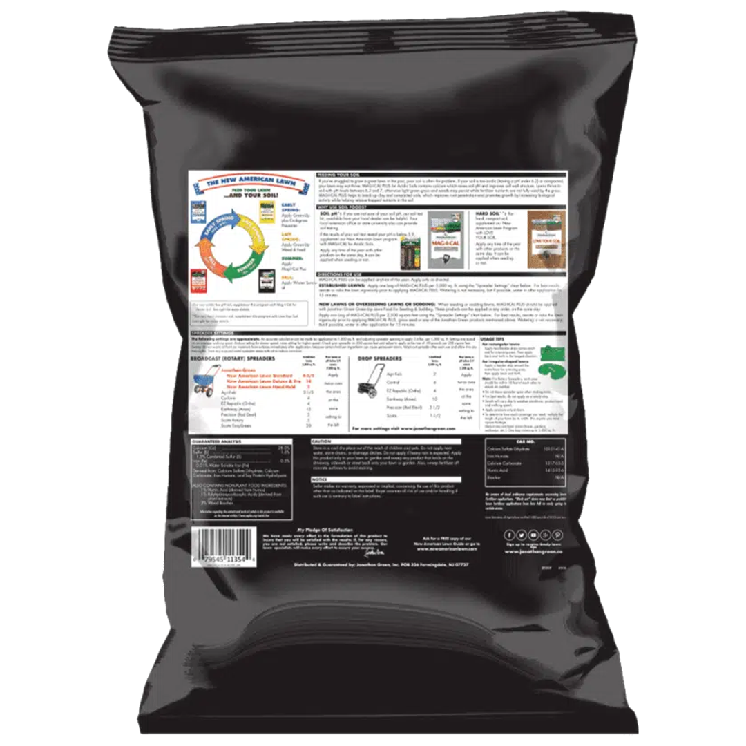 Jonathan Green, Mag-I-Cal® Plus for Lawns in Acidic & Hard Soil, 15M ...