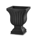 Load image into Gallery viewer, Leyla Urn, Caviar Black 22"