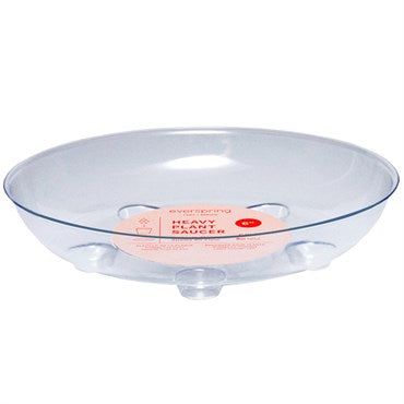 Saucer, Heavy Footed 6"